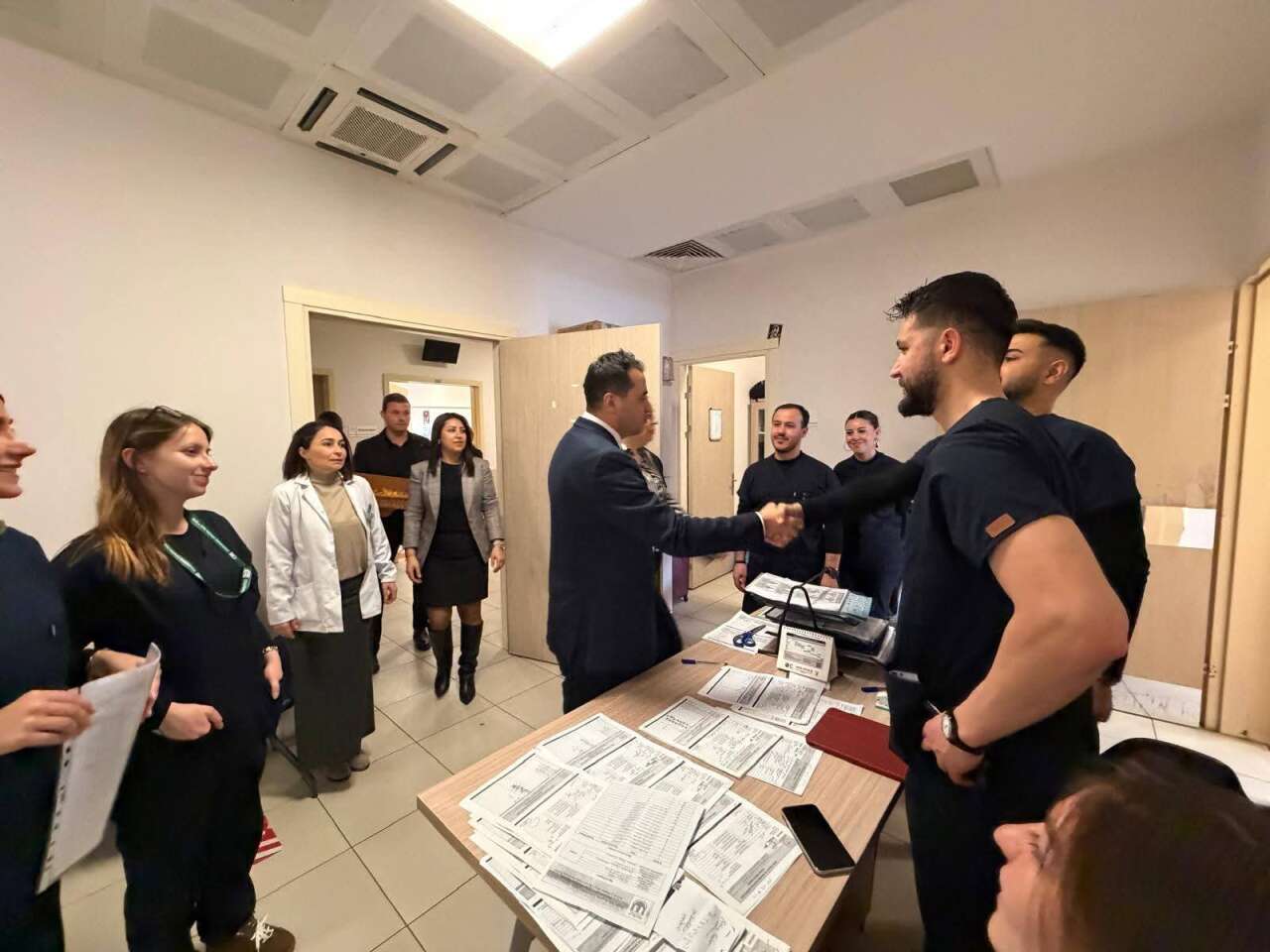 Sağlık Çalışanlarına Moral: Menteşe Devlet Hastanesi’nde Bayramlaşma 10